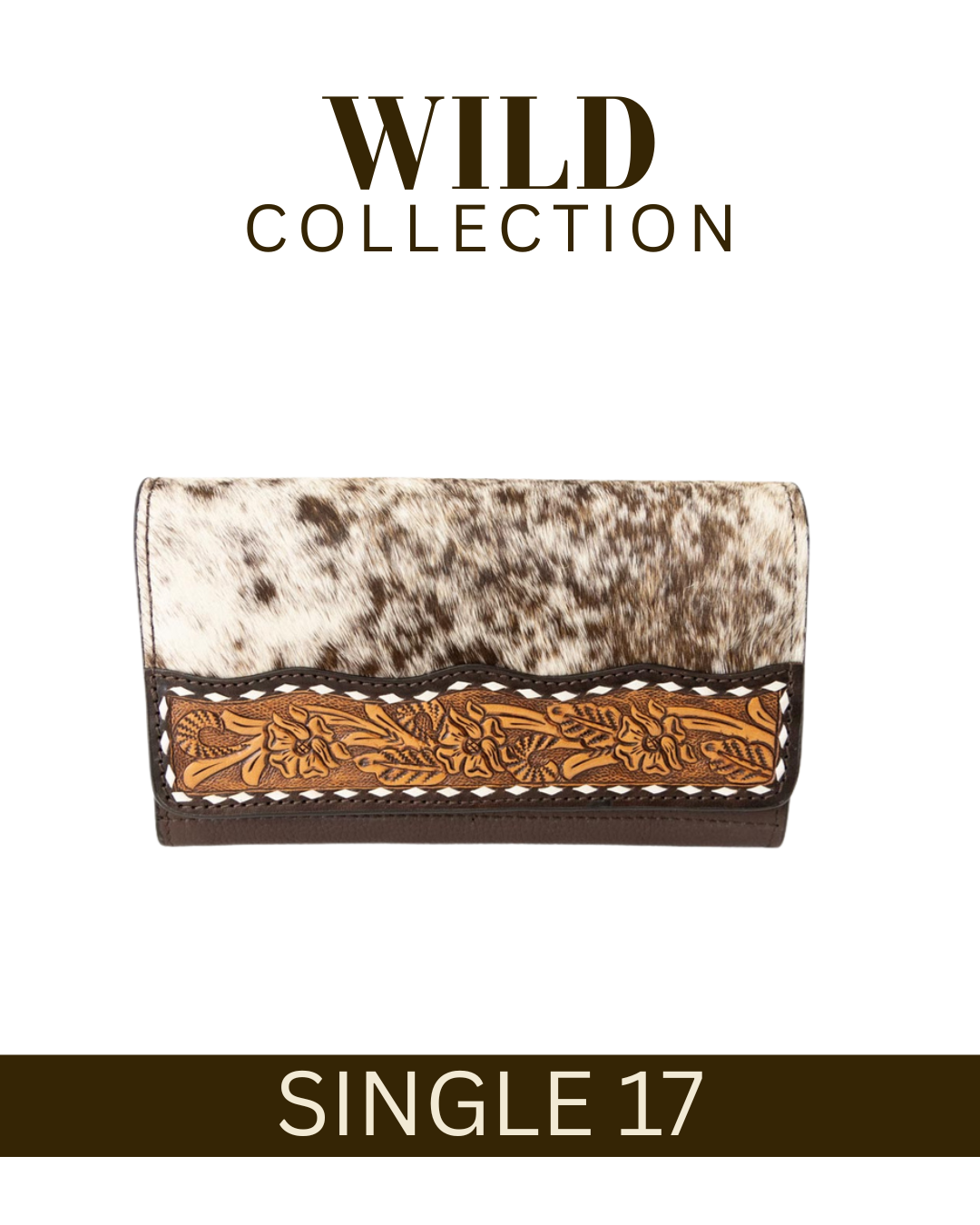 WILD Kimberley Tooled Leather Purse