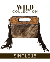 WILD Kimberley Tooled Leather Tassel Handbag
