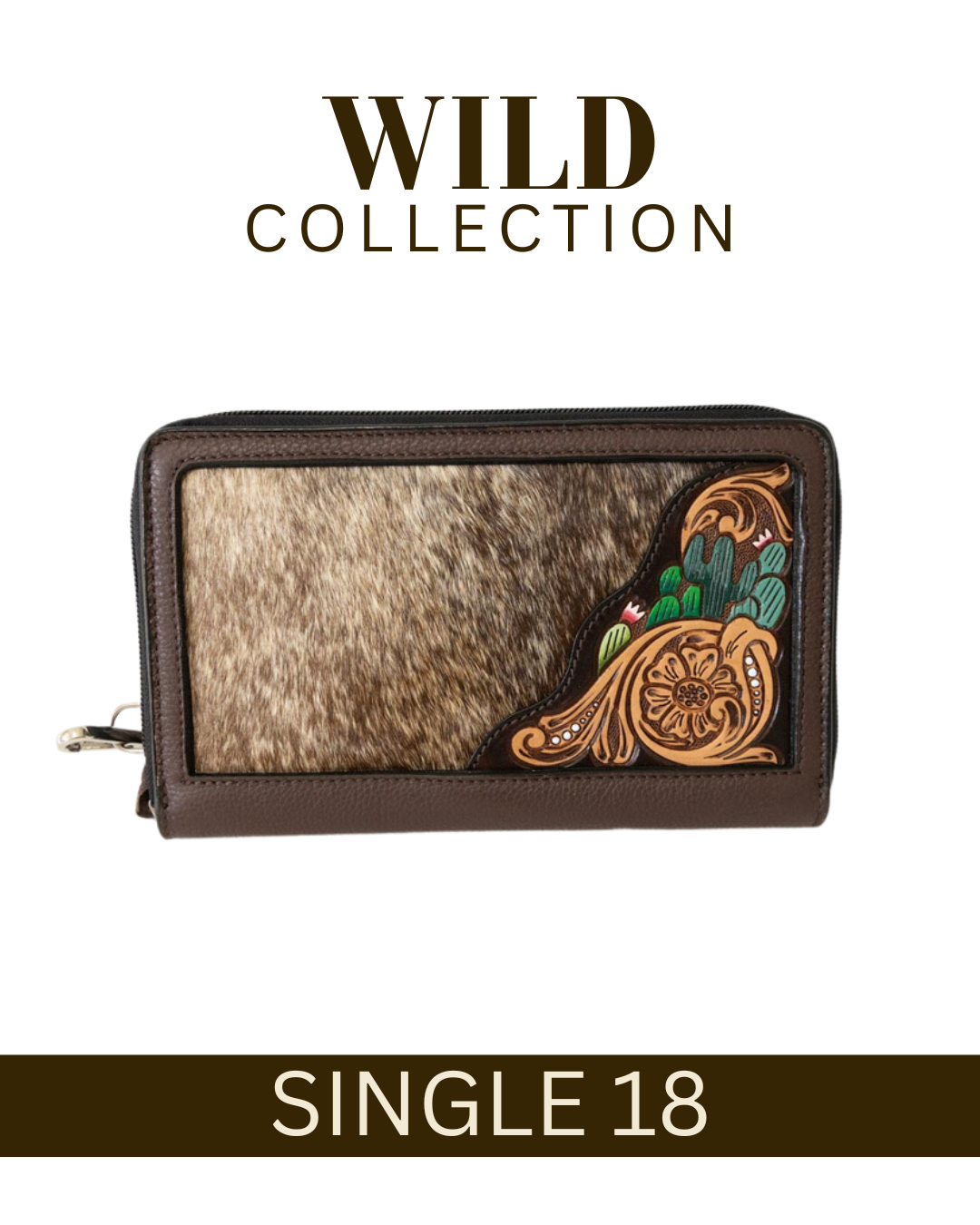 WILD Desert Bloom Cactus Purse