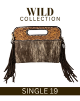WILD Kimberley Tooled Leather Tassel Handbag