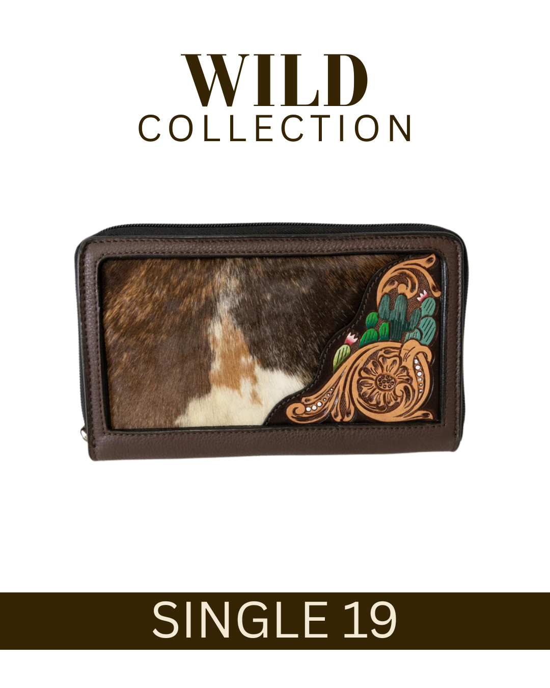 WILD Desert Bloom Cactus Purse