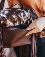 Aria Tassel Cowhide Handbag