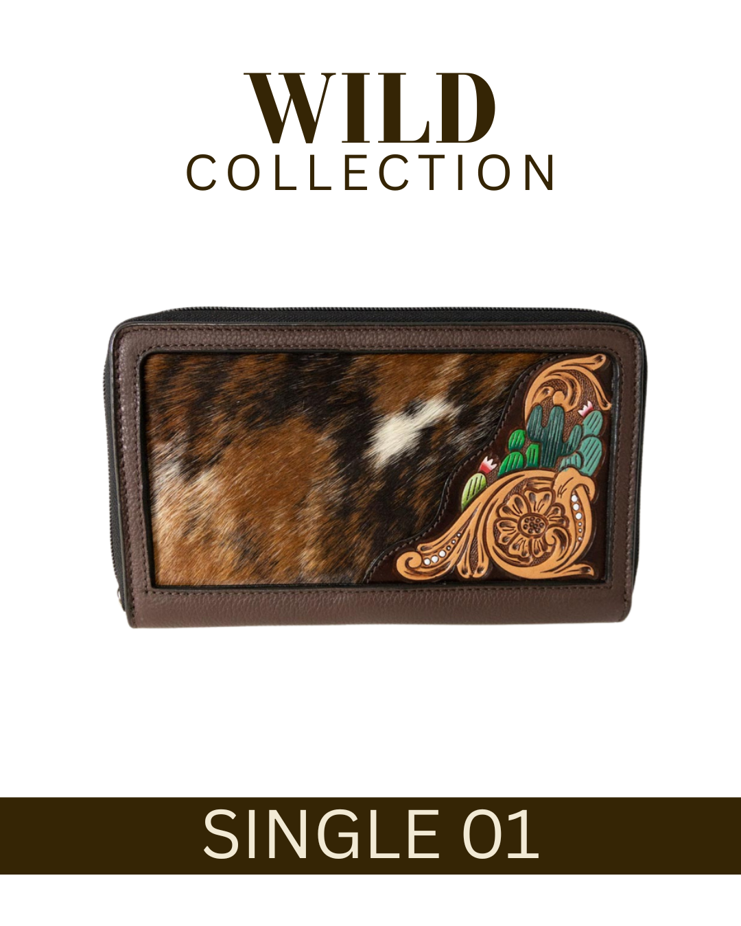 WILD Desert Bloom Cactus Purse