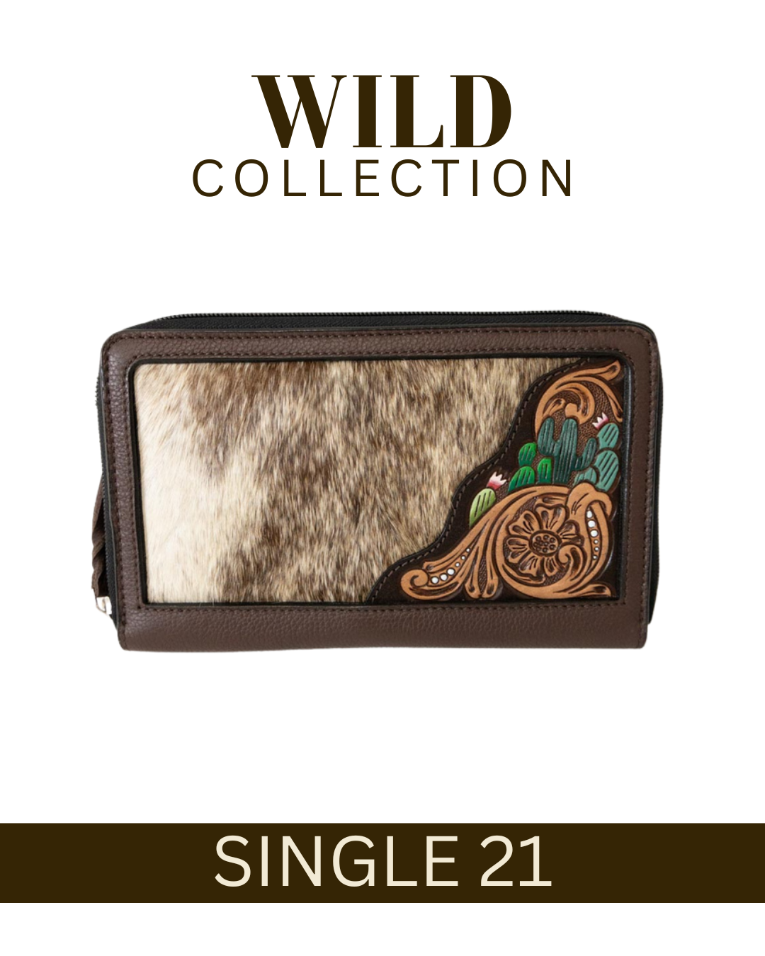 WILD Desert Bloom Cactus Purse
