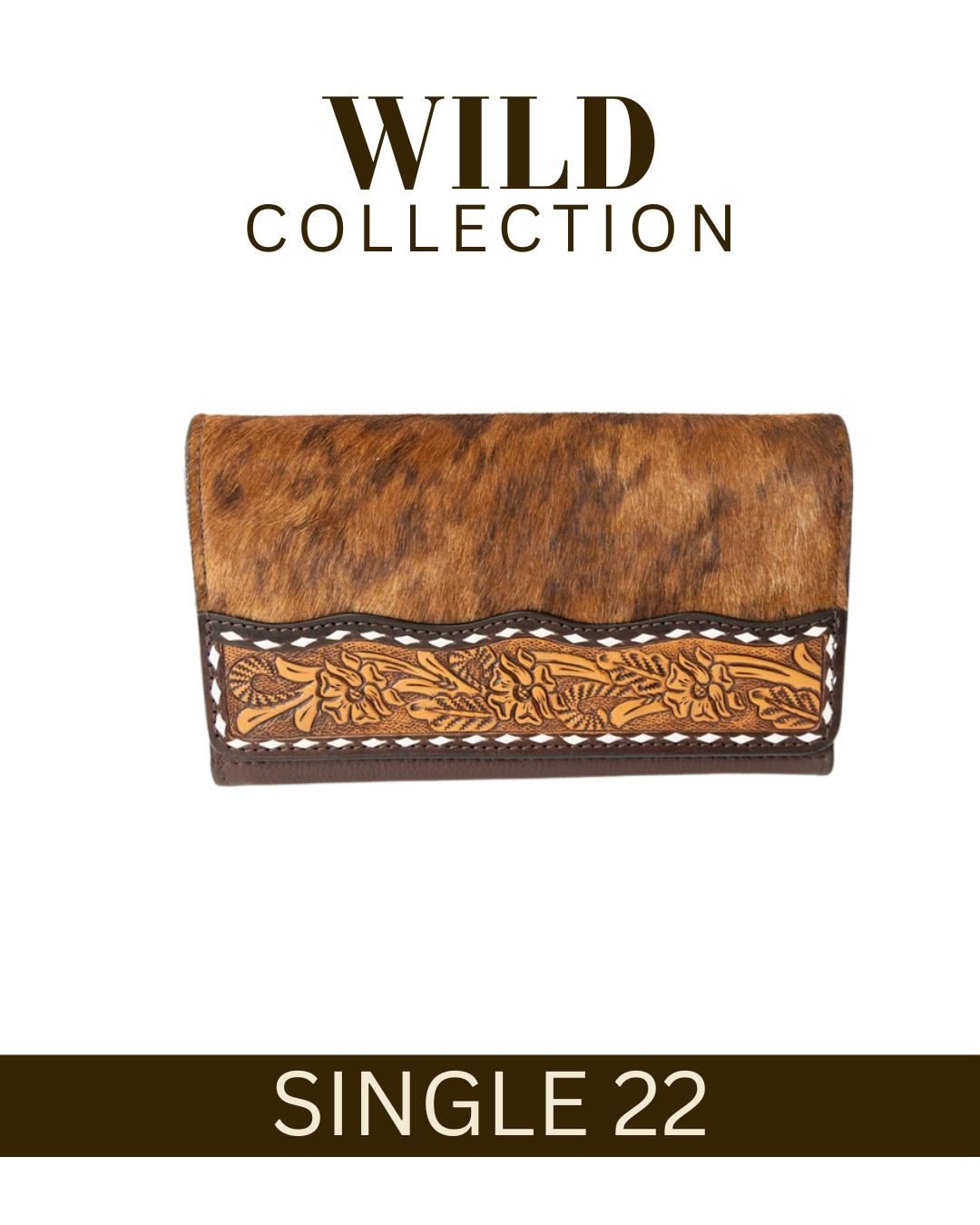 WILD Kimberley Tooled Leather Purse