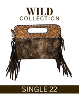 WILD Kimberley Tooled Leather Tassel Handbag