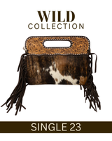 WILD Kimberley Tooled Leather Tassel Handbag