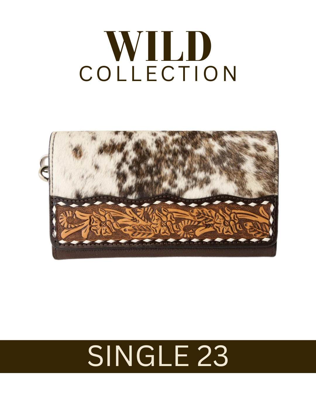 WILD Kimberley Tooled Leather Purse