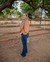 Long Sleeve Top - Brahman Brown Collection