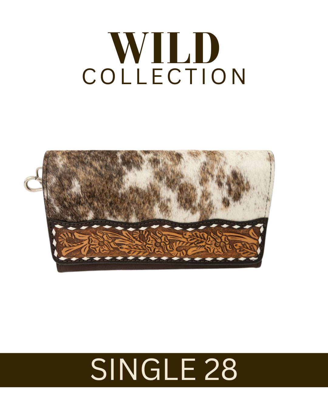 WILD Kimberley Tooled Leather Purse
