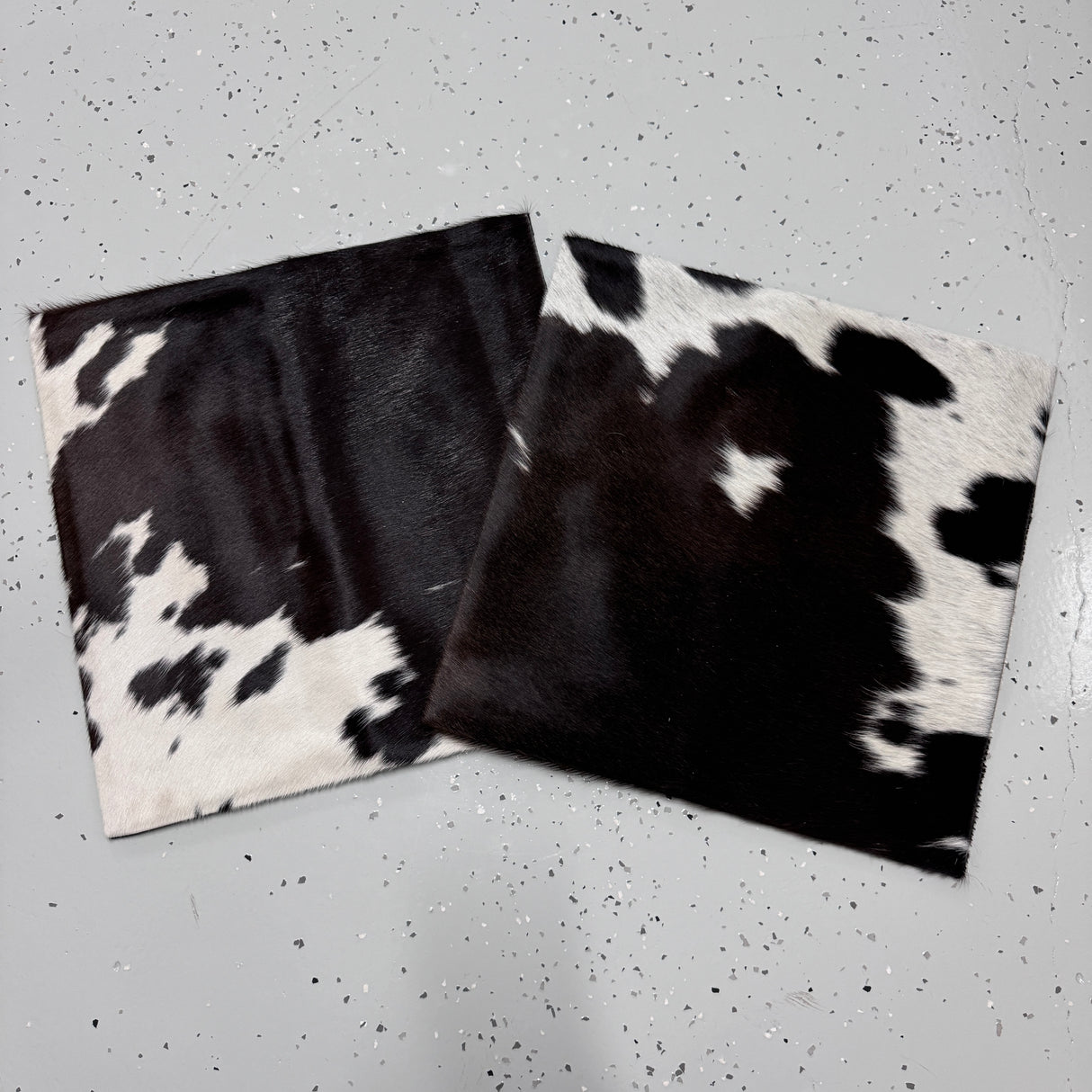 Cowhide Cushion Cover