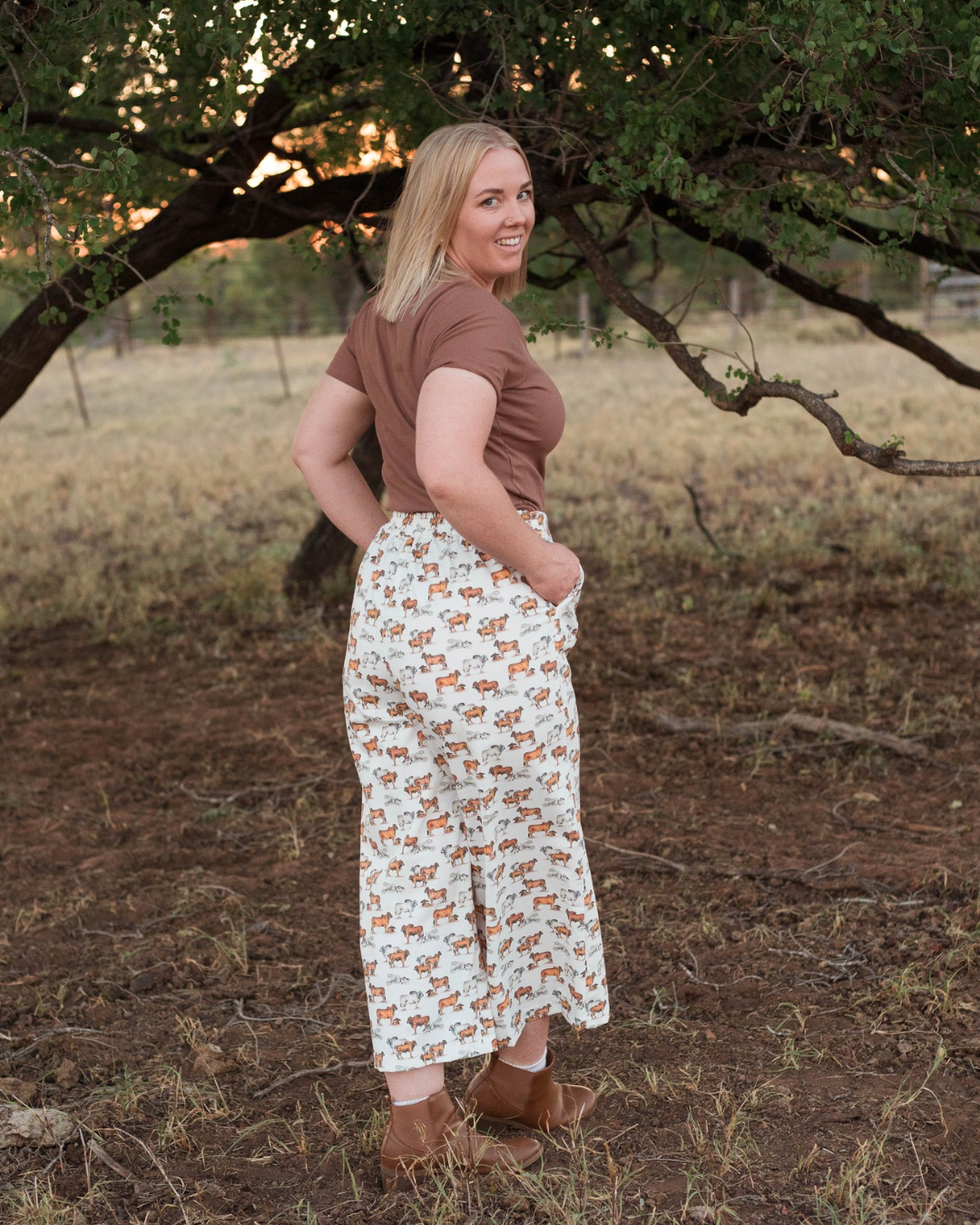 PRE SALE - Culotte Pants - Brahman Collection