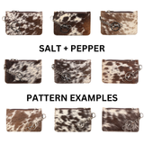 Zimi Cowhide Leather Pocket Purse