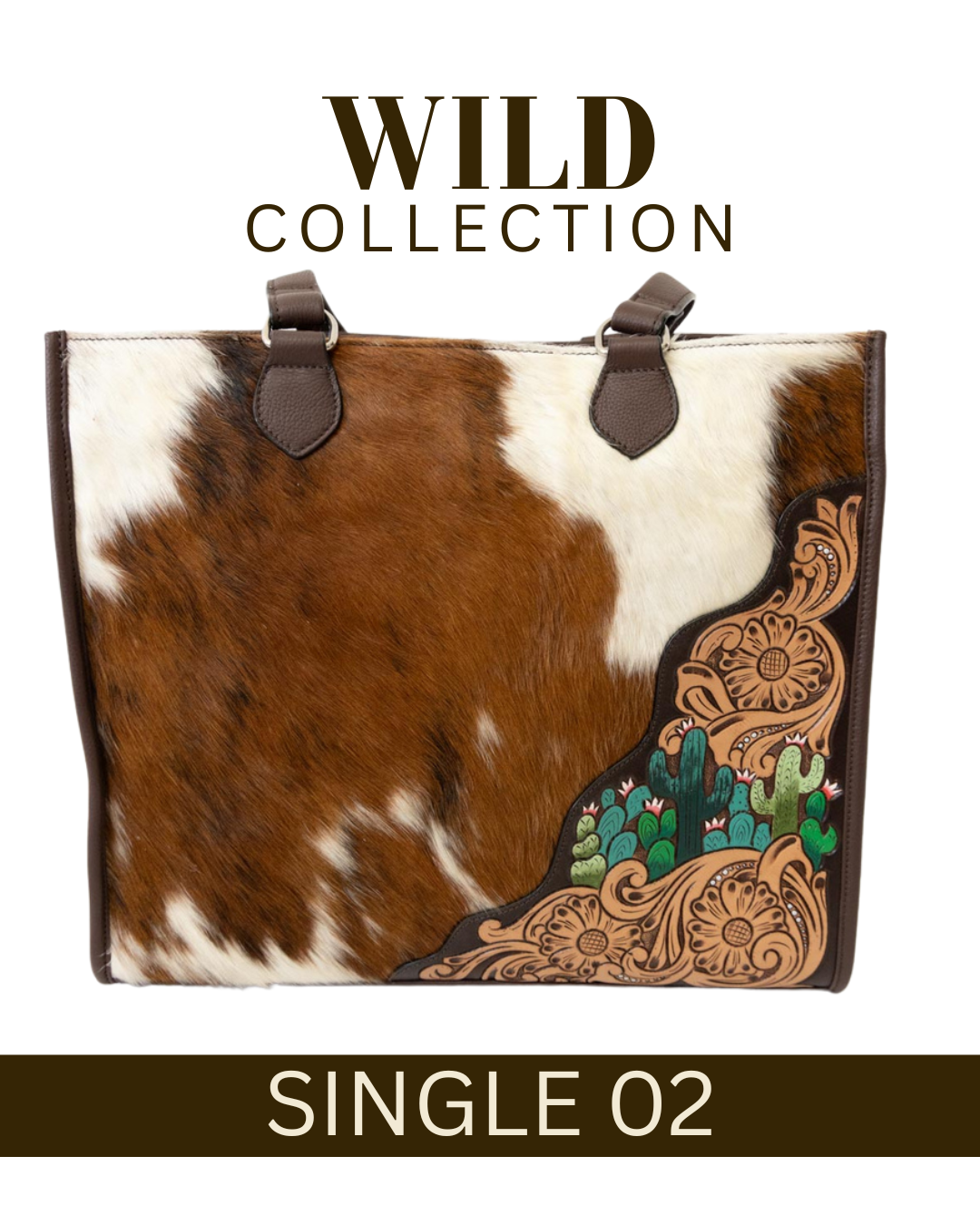 WILD Desert Bloom Cactus Tote Laptop Bag