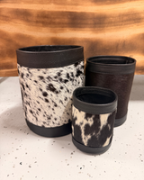 Cowhide Canister