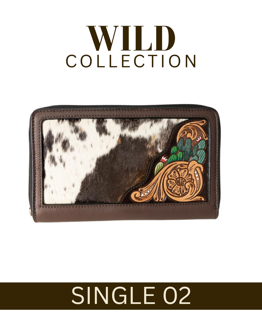 WILD Desert Bloom Cactus Purse