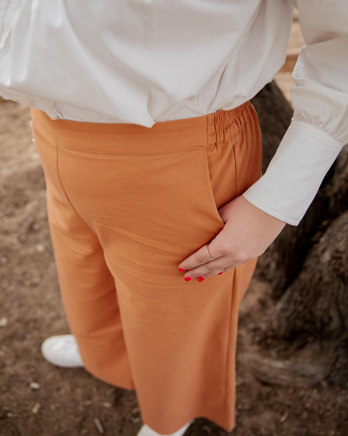 Culotte Pants - Brahman Brown Collection