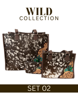 WILD Collection Tooled Leather Bag Sets