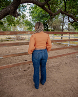 Long Sleeve Top - Brahman Brown Collection