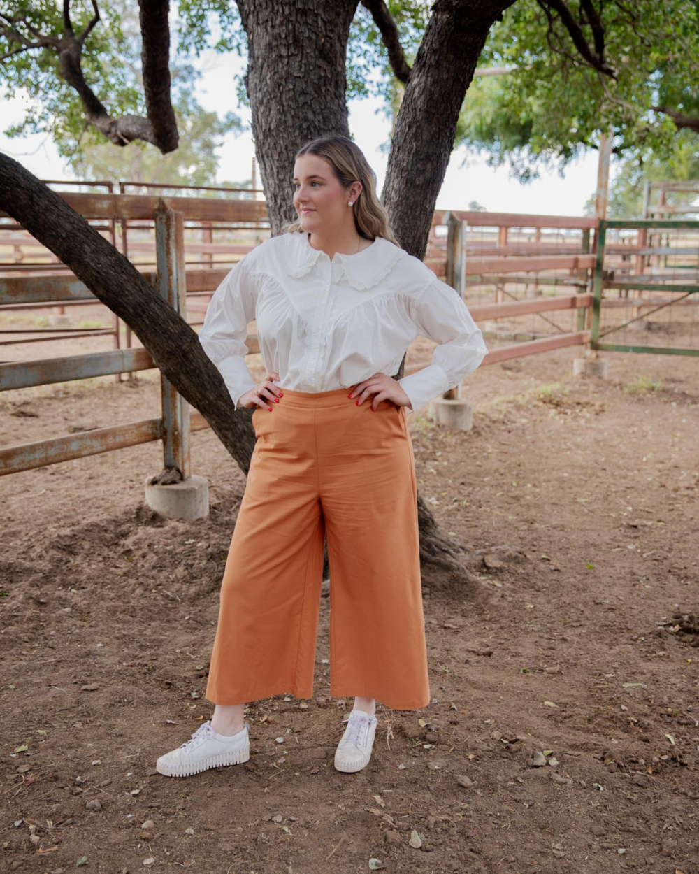 Culotte Pants - Brahman Brown Collection