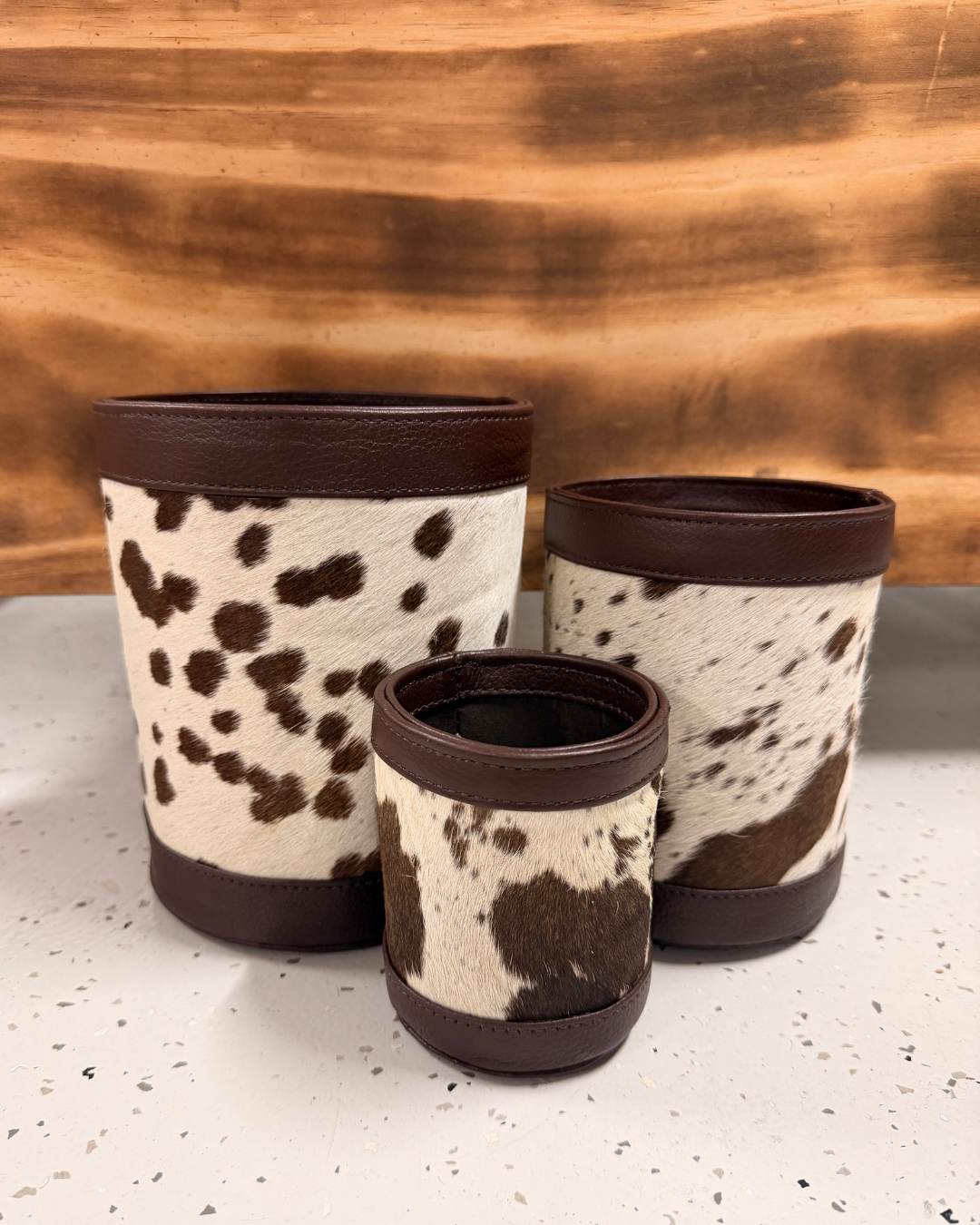 Cowhide Canister