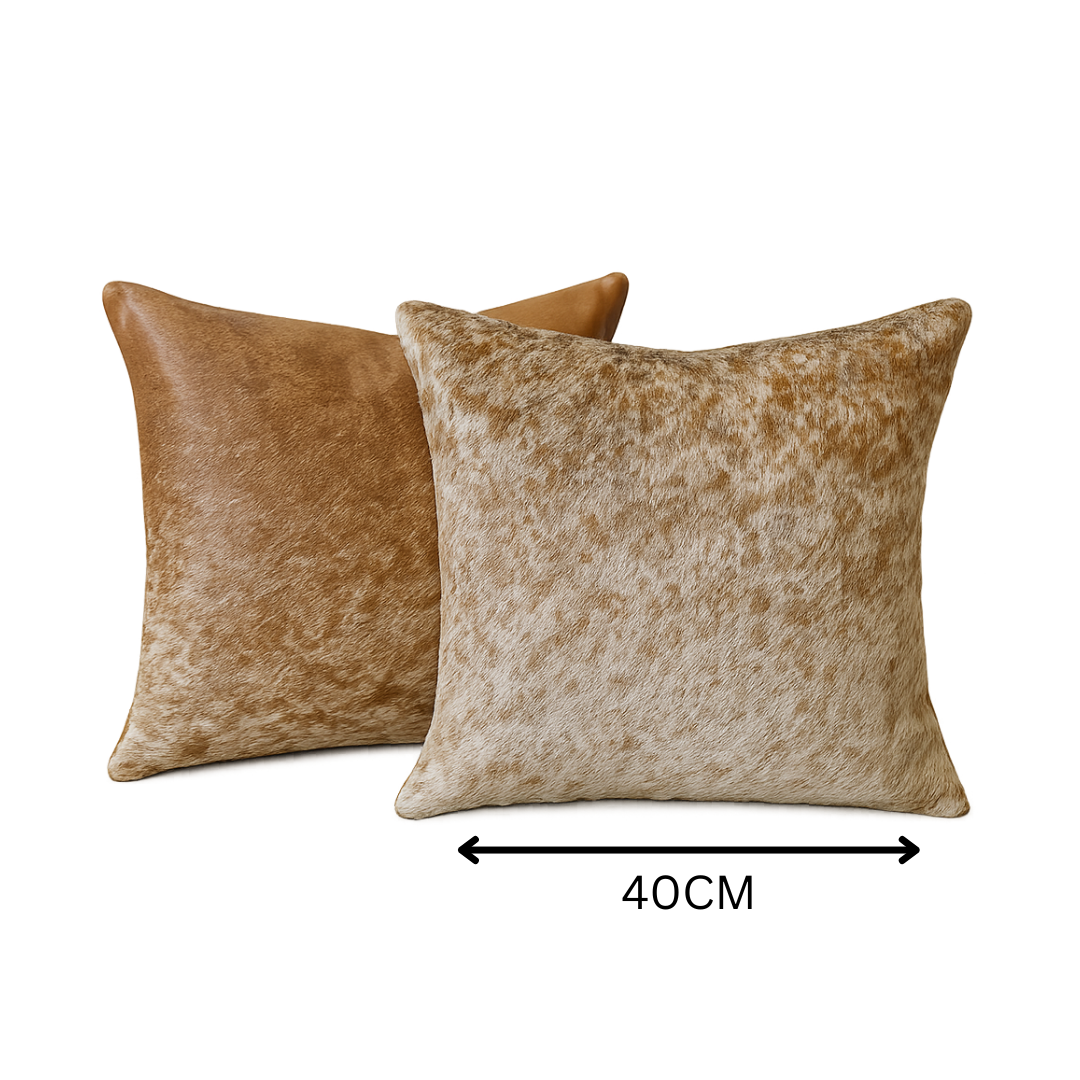 Cowhide Cushion Cover Pair - PRE ORDER