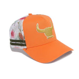 C.A Signature Trucker Cap - Orange