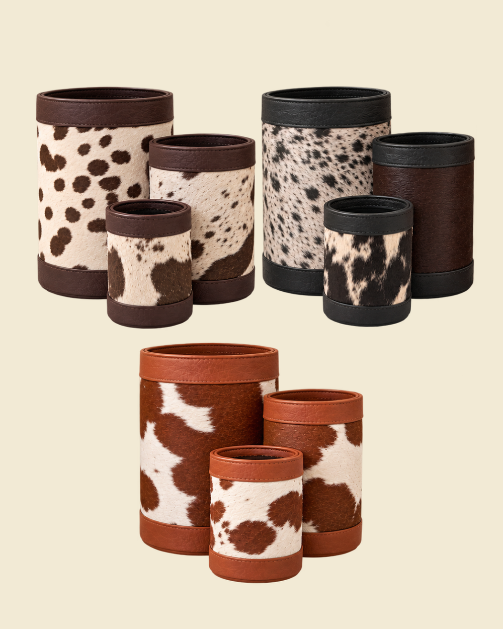 Cowhide Canister