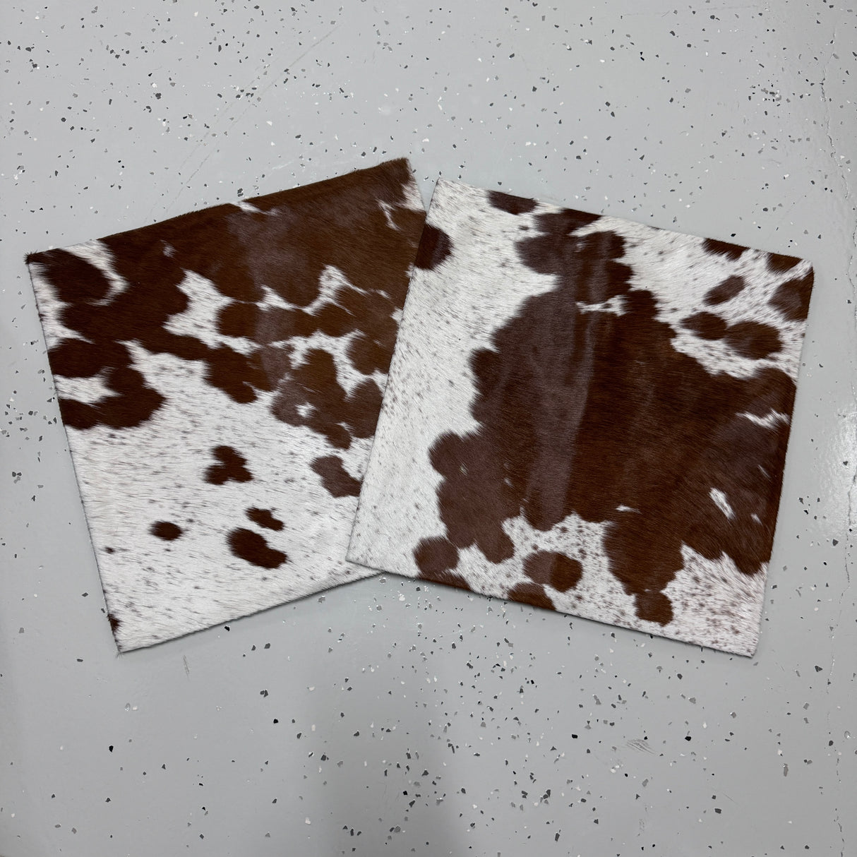 Cowhide Cushion Cover