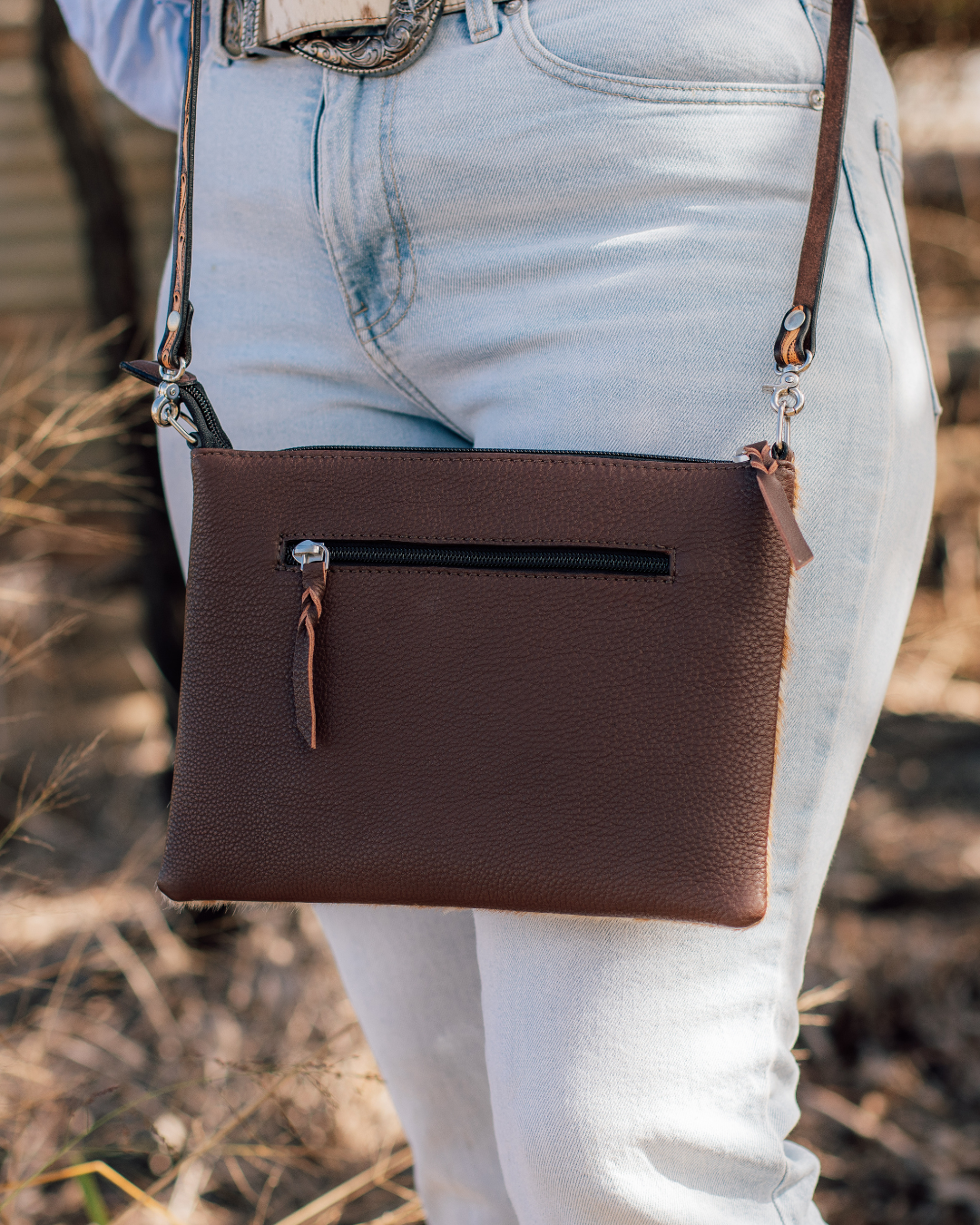 Kimberley Tooled Leather Handbag