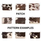 Zimi Cowhide Leather Pocket Purse