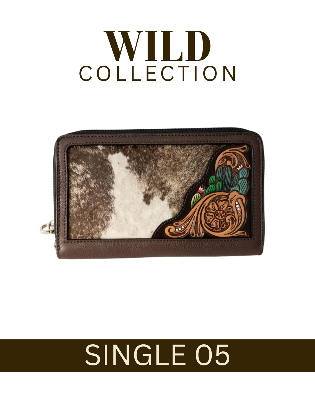 WILD Desert Bloom Cactus Purse
