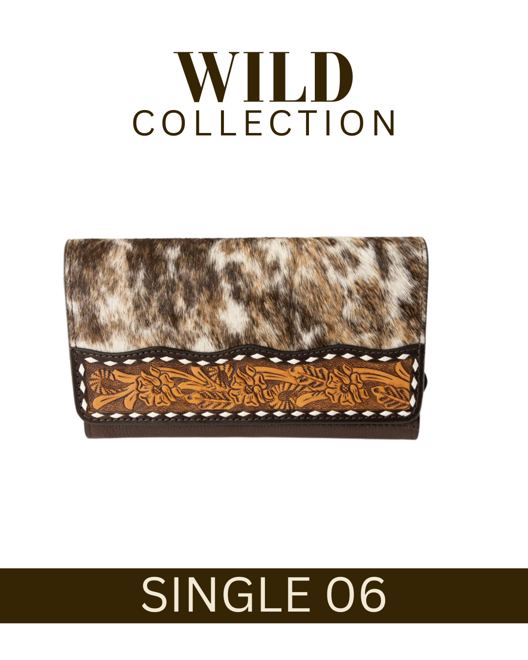 WILD Kimberley Tooled Leather Purse