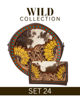 WILD Collection Tooled Leather Bag Sets