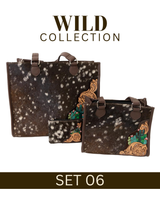 WILD Collection Tooled Leather Bag Sets