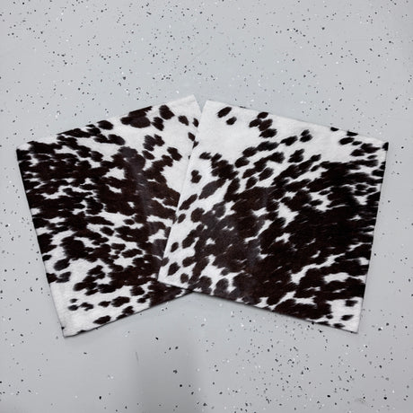 Cowhide Cushion Cover