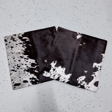 Cowhide Cushion Cover