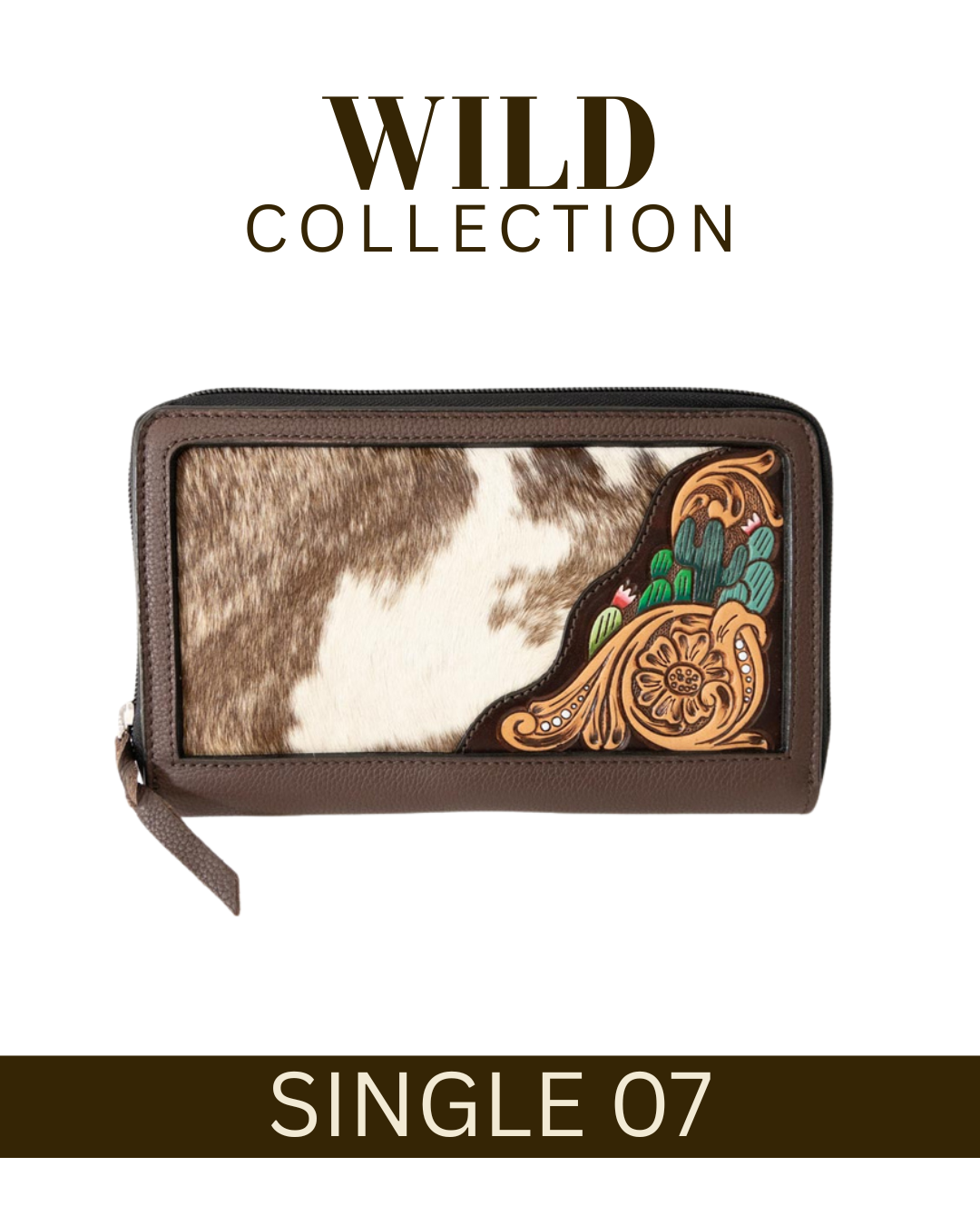 WILD Desert Bloom Cactus Purse