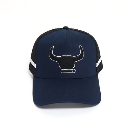 C.A Signature Trucker Cap - Navy