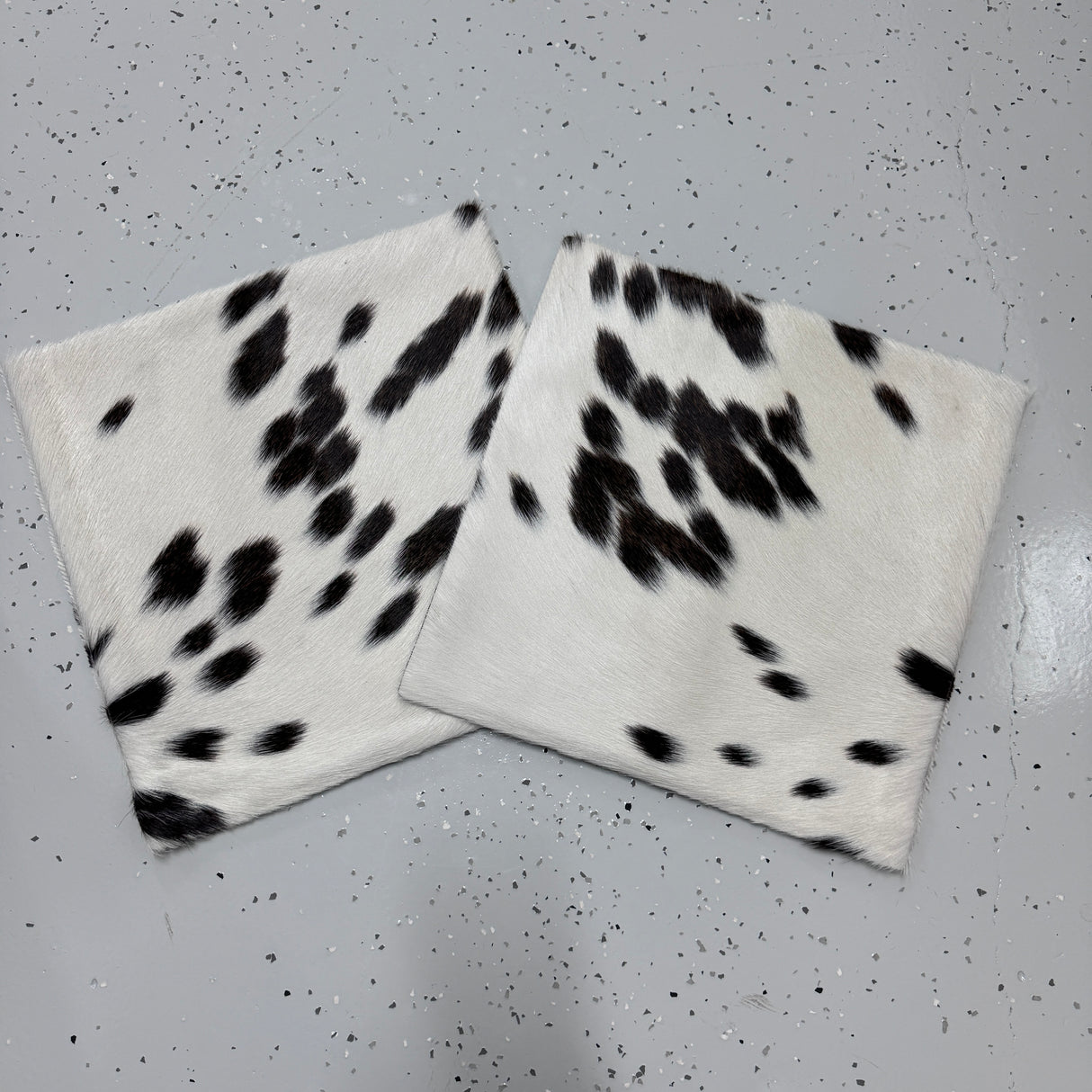 Cowhide Cushion Cover