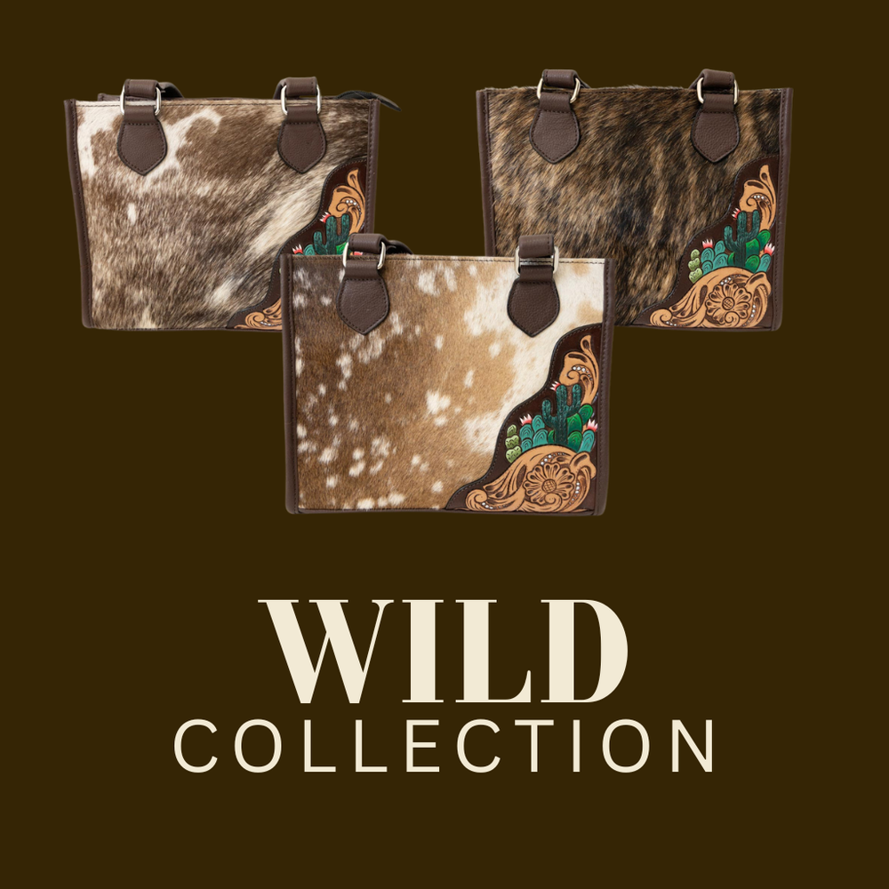 WILD Desert Bloom Cactus Tote Handbag