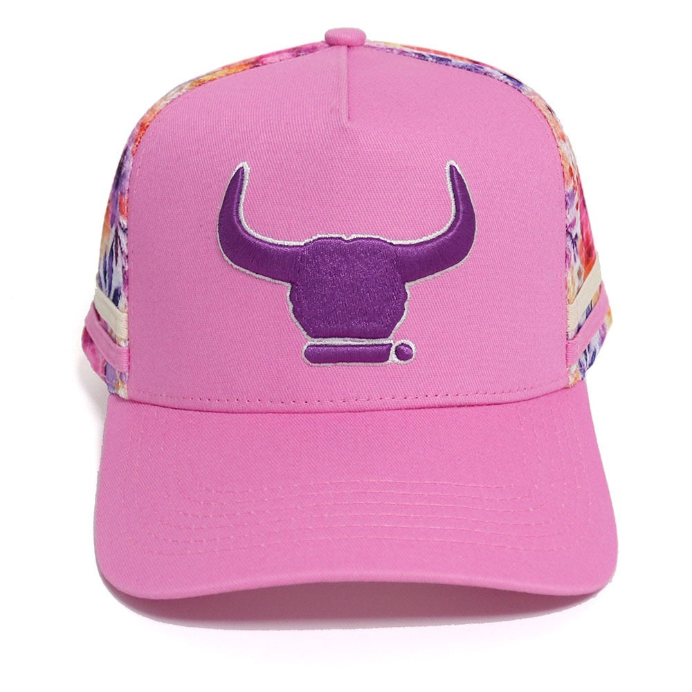 C.A Signature Trucker Cap - Pink