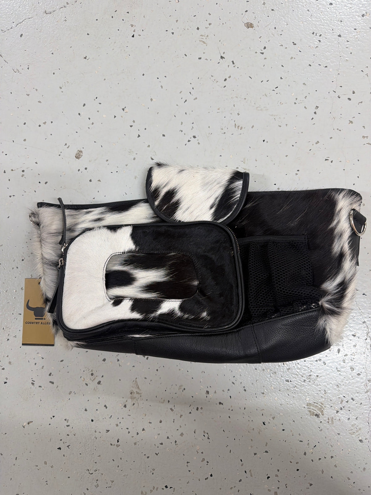 DENI Seconds | Callie Cowhide Leather Pram Caddy