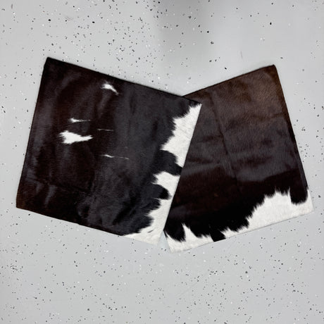 Cowhide Cushion Cover