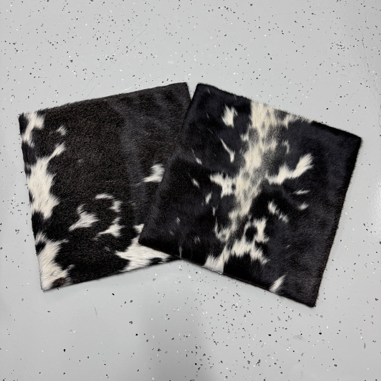 Cowhide Cushion Cover