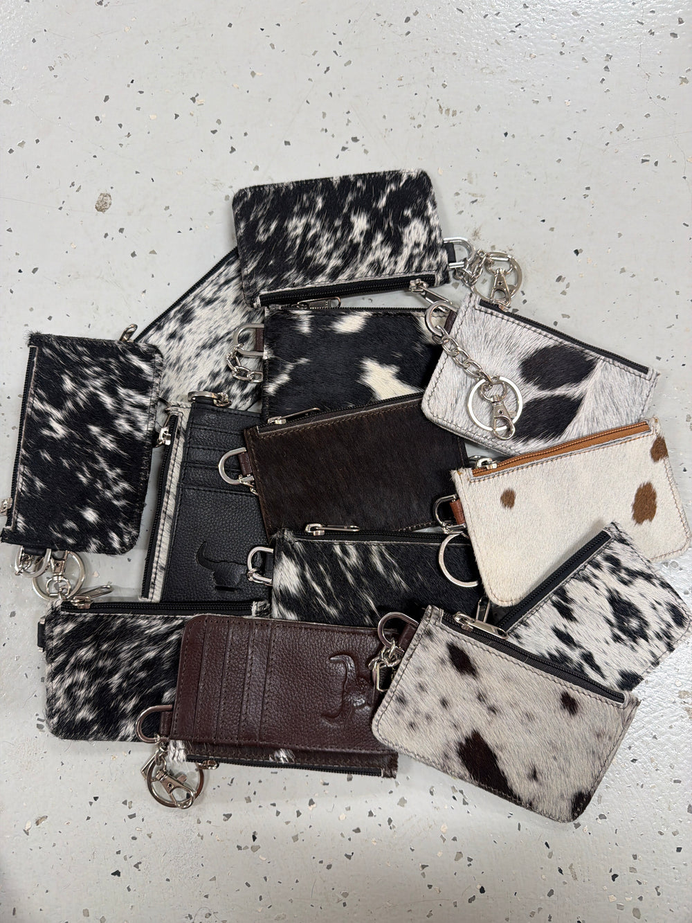 DENI Seconds | Zimi Cowhide Leather Pocket Purse