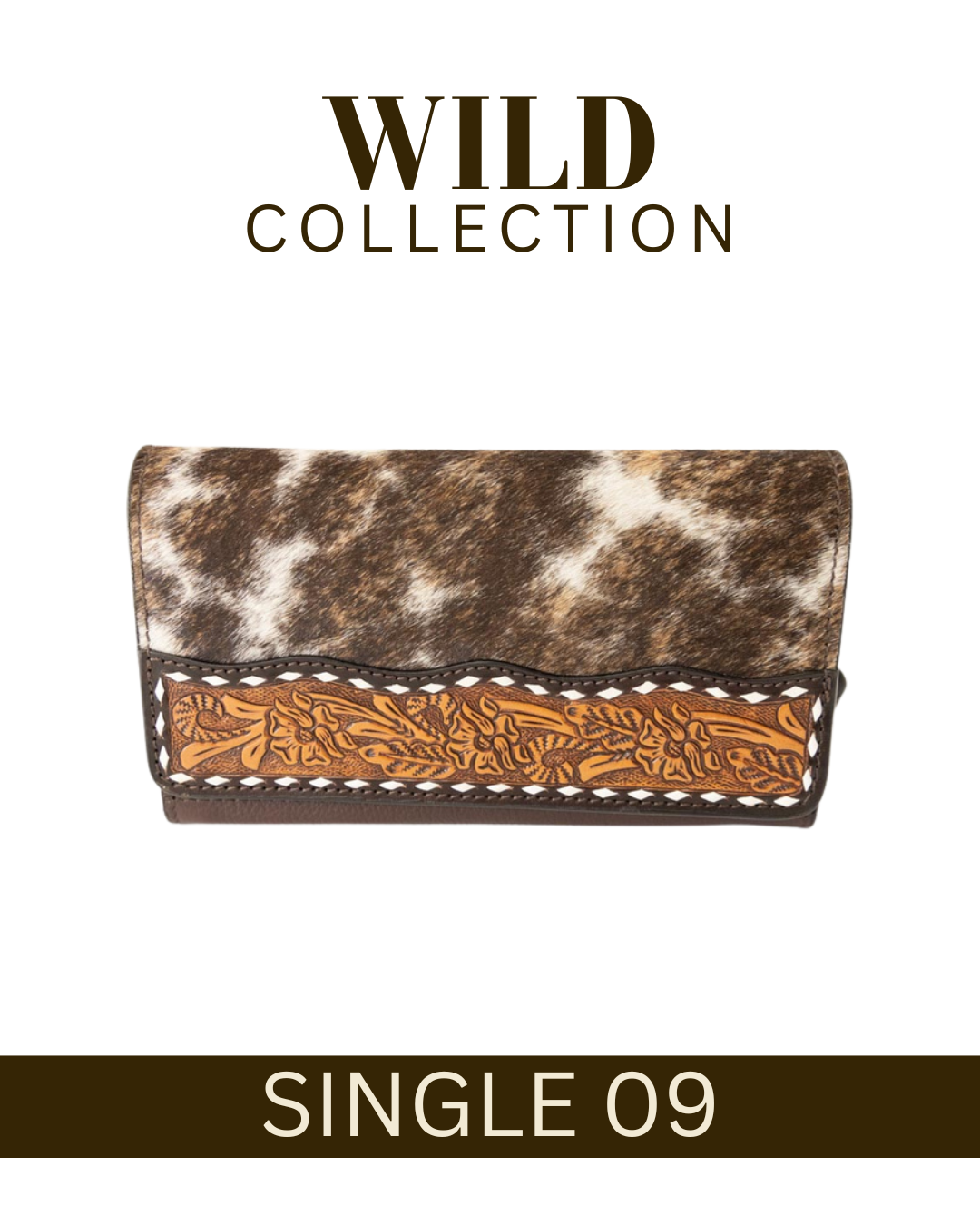 WILD Kimberley Tooled Leather Purse