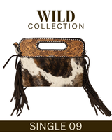 WILD Kimberley Tooled Leather Tassel Handbag