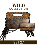 WILD Collection Tooled Leather Bag Sets