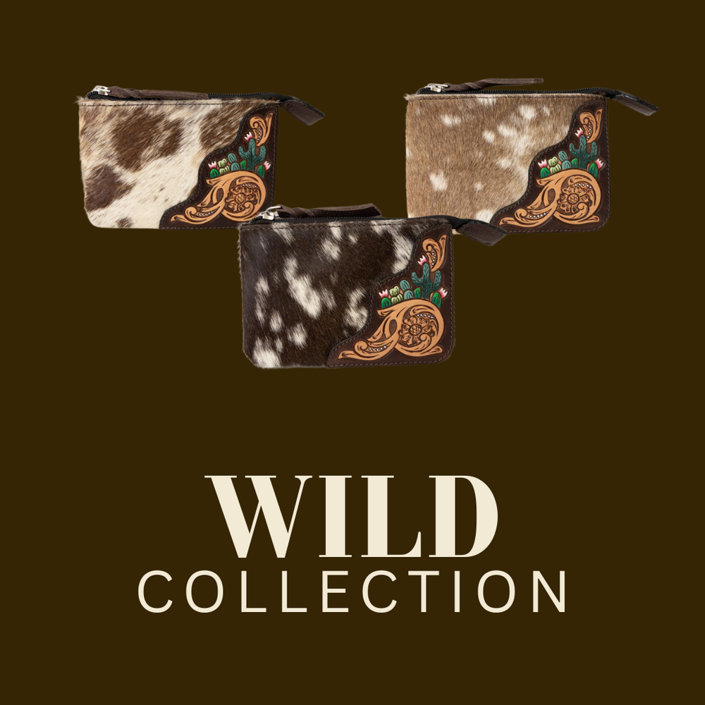 WILD Desert Bloom Cactus Coin Purse